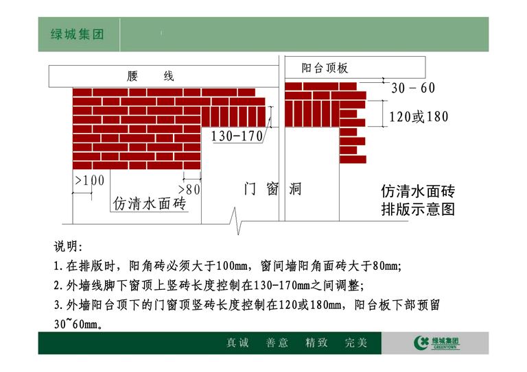 绿城集团标准施工工艺工法参考节点 V5.0｜2012｜170页PDF 内容预览